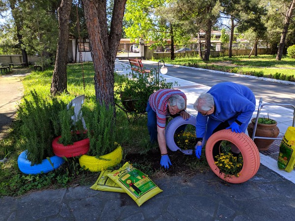 Ανοιξιάτικο πρωινό στην Μονάδα 